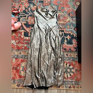 Zara silver dress - never worn!